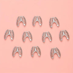 10pcs 3D Skeleton Nail Charms - Nail Salon or Home DIY