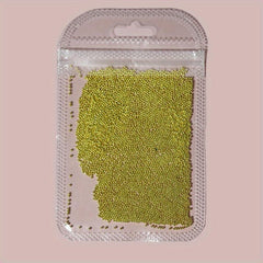 3D Nail Caviar Beads Metal Nail Studs DIY Decorations Size