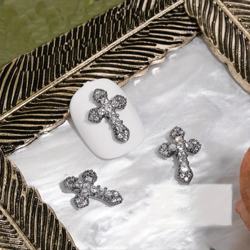 3D Nail Diamond Accessories Zircon Nail Jewelry