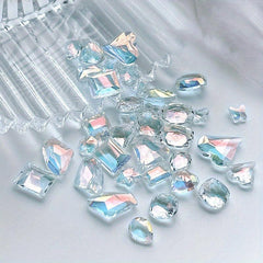 Mixed Glass Crystal Rhinestones for Nail Art DIY Crafts