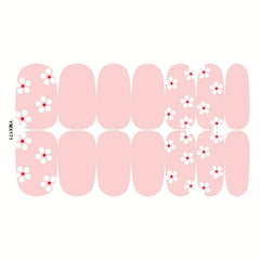 8 Sheets Nail Glitter Self-Adhesive Sticker Art Strips for Manicure DIY