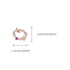 Zircon 3D Nail Charms For Acrylic Nails Garland Rhinestones Charms
