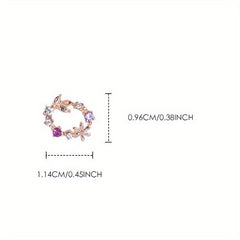 Zircon 3D Nail Charms For Acrylic Nails Garland Rhinestones Charms