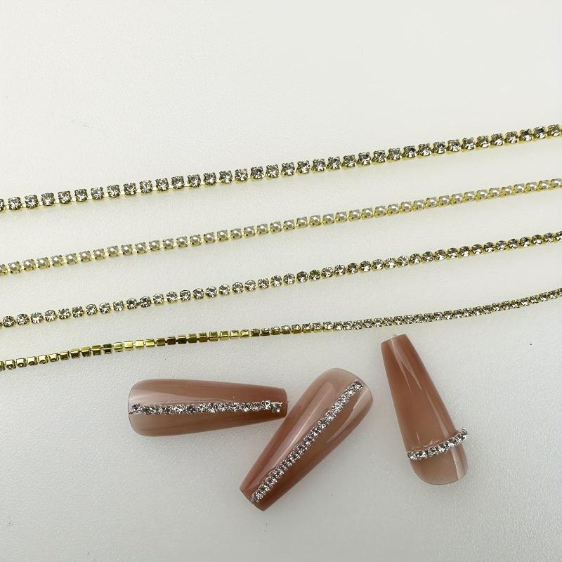 Crystal Rhinestone Chain Trim for Jewelry Making Crafts Shoes DIY