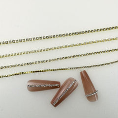 Crystal Rhinestone Chain Trim for Jewelry Making Crafts Shoes DIY