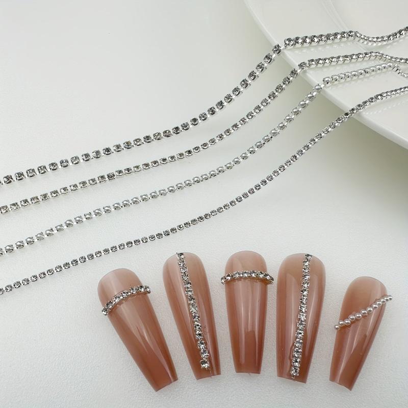 Crystal Rhinestone Chain Trim for Jewelry Making Crafts Shoes DIY