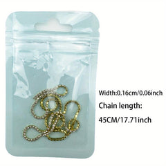 Crystal Rhinestone Chain Trim for Jewelry Making Crafts Shoes DIY