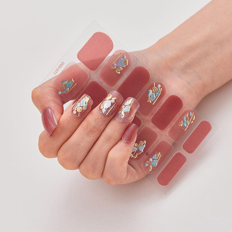 Waterproof Nail Polish Stickers Self Adhesive Manicure Kits