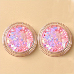 Sparkling Holographic Nail Art Glitter Sequins for DIY Nail Decoration