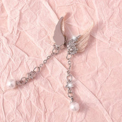 3D Angel Wings Rhinestones Charms Metal Nail Art Decor