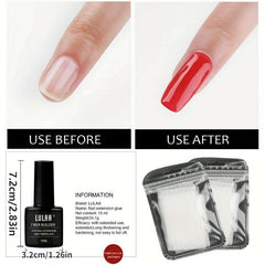 Nail Extension Kit with Gel, Silk Wrap, and Fiberglass for Nail Art