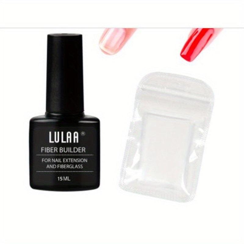 Nail Extension Kit with Gel, Silk Wrap, and Fiberglass for Nail Art