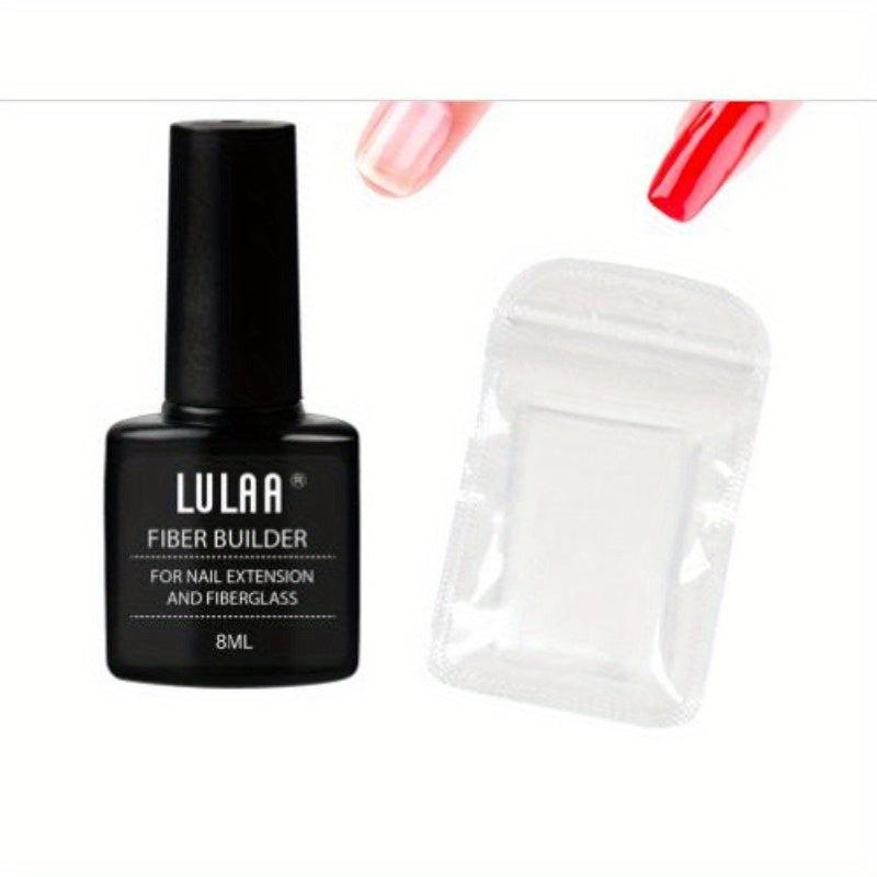 Nail Extension Kit with Gel, Silk Wrap, and Fiberglass for Nail Art