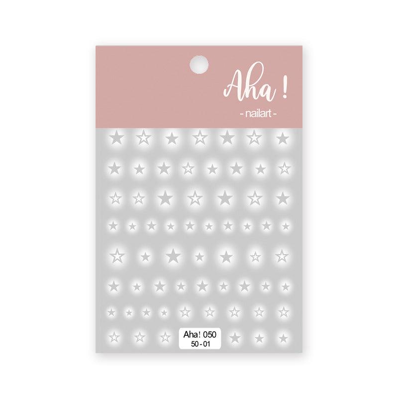 Butterfly Heart Nail Stickers for DIY Nail Art Decals