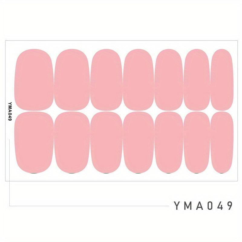 DIY Nail Stickers Full Wrap Self Adhesive Nail Decals