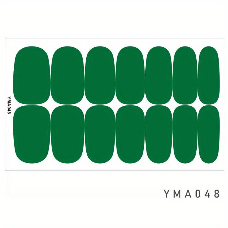 DIY Nail Stickers Full Wrap Self Adhesive Nail Decals