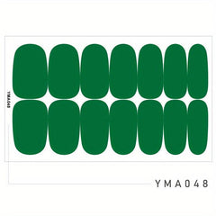 DIY Nail Stickers Full Wrap Self Adhesive Nail Decals