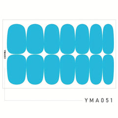 DIY Nail Stickers Full Wrap Self Adhesive Nail Decals