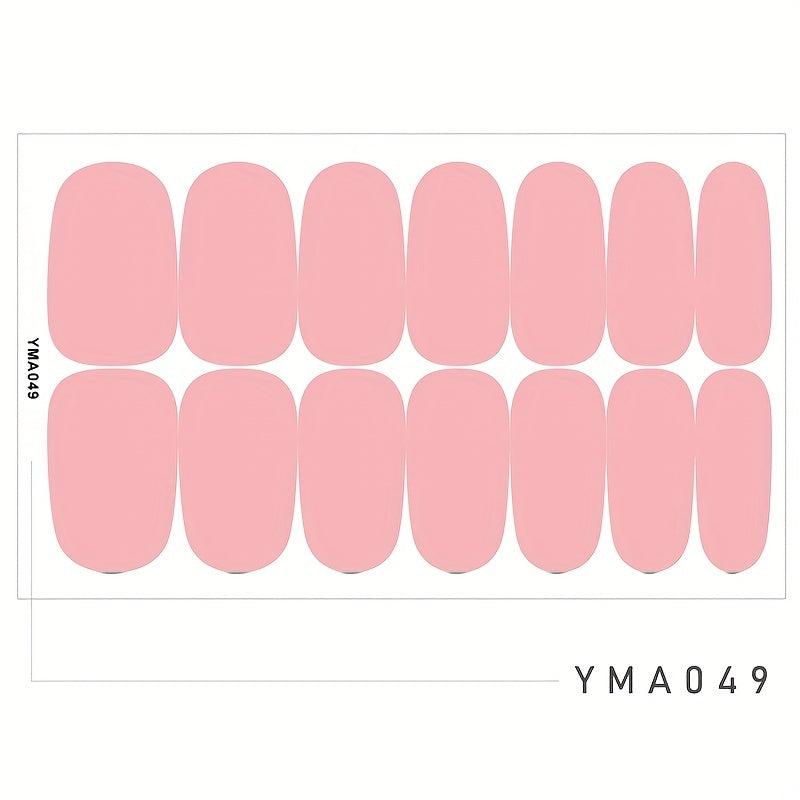 DIY Nail Stickers Full Wrap Self Adhesive Nail Decals