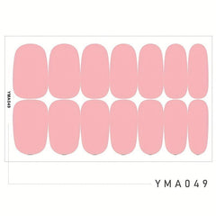 DIY Nail Stickers Full Wrap Self Adhesive Nail Decals