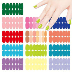 DIY Nail Stickers Full Wrap Self Adhesive Nail Decals
