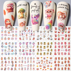 Unicorn Nail Art Stickers Self Adhesive Nail Decals for DIY or Salons