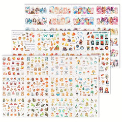 Unicorn Nail Art Stickers Self Adhesive Nail Decals for DIY or Salons