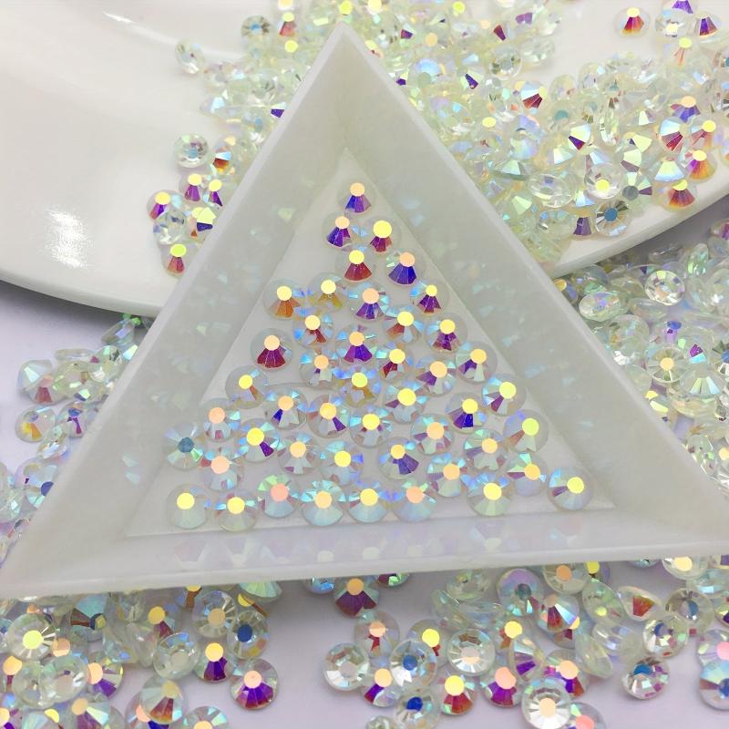 1440pcs Mixed Size Glass Rhinestones Nail Art Clear Crystal Decorations DIY