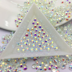 1440pcs Mixed Size Glass Rhinestones Nail Art Clear Crystal Decorations DIY
