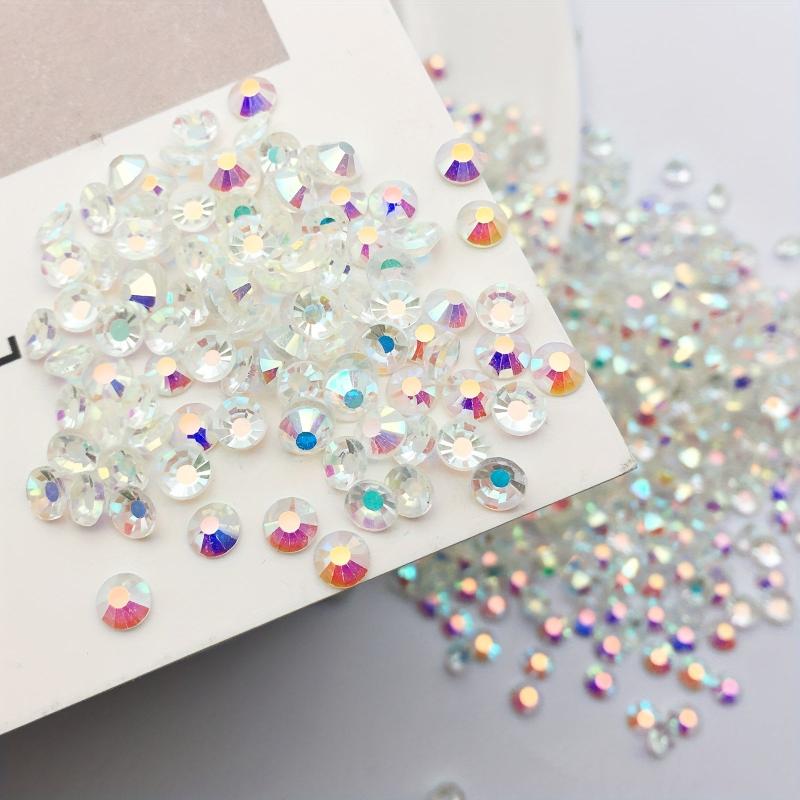 1440pcs Mixed Size Glass Rhinestones Nail Art Clear Crystal Decorations DIY