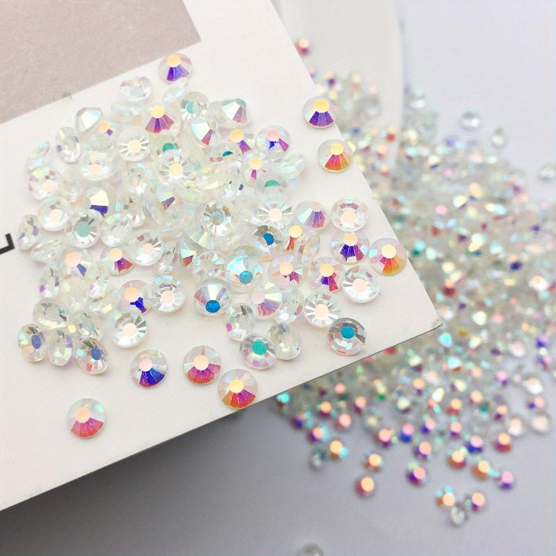 1440pcs Mixed Size Glass Rhinestones Nail Art Clear Crystal Decorations DIY