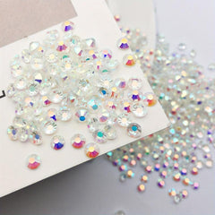 1440pcs Mixed Size Glass Rhinestones Nail Art Clear Crystal Decorations DIY
