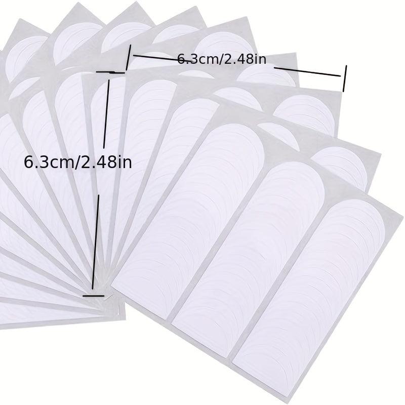 12 Sheets French Tip Nail Guide Self Adhesive Nail Art Stickers Nail Strips