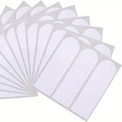 12 Sheets French Tip Nail Guide Self Adhesive Nail Art Stickers Nail Strips