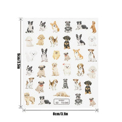 5D Embossed Animals Nail Art Stickers Dinosaurs Insects Dragonfly