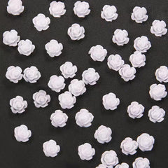 20 Pcs 3D Flowers For Nails Rose Nail Charms Resin Nail Accessory