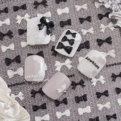 5pcs 5D Butterfly Nail Art Stickers Self Adhesive Nail Decals