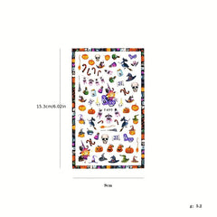 Halloween Christmas Nail Art Stickers Decals