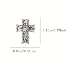 3D Cross Nail Charms Decoration For Nail Art