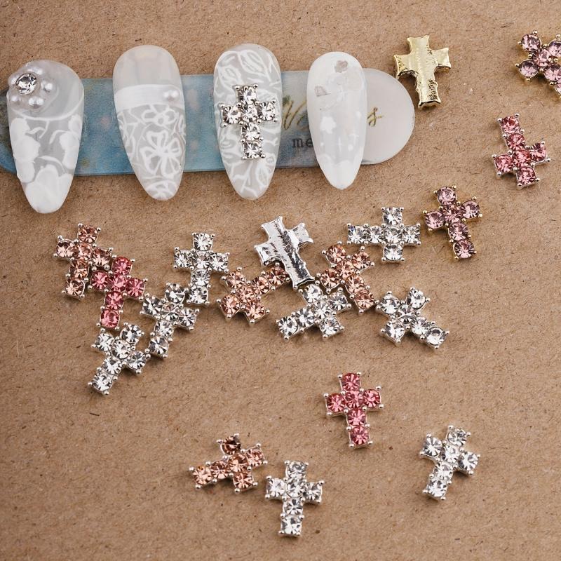 3D Cross Nail Charms Decoration For Nail Art