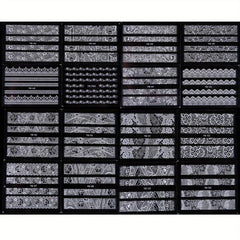 30 Sheets Lace Nail Art Stickers Self Adhesive Flower Nail Art Decals