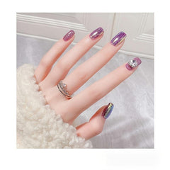 Aurora Glass Paper Foil Nail Art Stickers - Create Magical Starry Nails