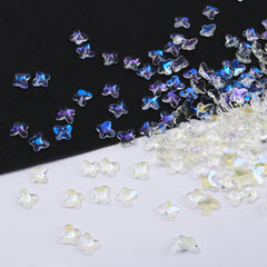 300pcs Mixed Shaped Aurora Nail Art Rhinestones for DIY or Salons