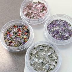 Iridescent Nail Art Rhinestones Zircon Gemstones DIY Accessories