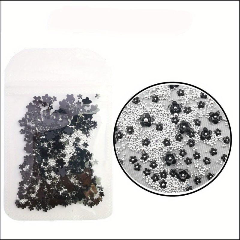 200pcs Five Petal Flower Nail Jewelry