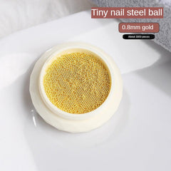 3D Nail Art Mini Steel Beads For Manicure