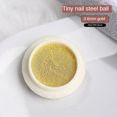 3D Nail Art Mini Steel Beads For Manicure