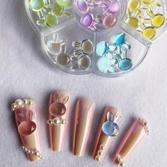 3D Rabbit Nail Art Charms Nail Jewelry For Women Girls