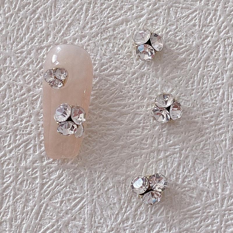 Crystal Nail Art Rhinestones Transparent Gemstones for DIY or Salons