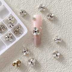 Crystal Nail Art Rhinestones Transparent Gemstones for DIY or Salons